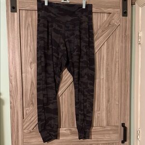 Athleta Black Camo Joggers